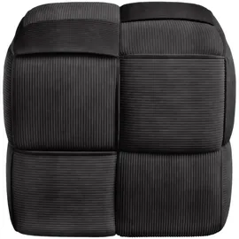 CLP Sitzhocker Cord Forinta dunkelgrau