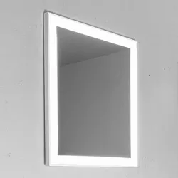 Megabad Vivo LED-Badspiegel 100x70 cm mit Beleuchtung von Megabad, Spiegel,