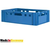 TSGPS Kingpower Fleischerkiste E2 Lebensmittelechte Kunststoffkiste, Blau 60 x 40 cm, 1 Stück