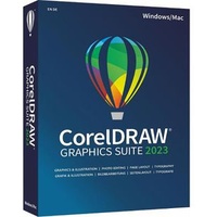 Corel Grafiksoftware DRAW Graphics Suite 2023, Windows/Mac, PKC Box-Pack, Vollversion, deutsch