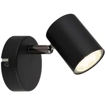 GLOBO Wandleuchte 10,5 cm 8 cm schwarz