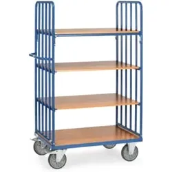 fetra Etagenwagen 8312 mit Streben - Tragkraft 600kg TPE-Reifen