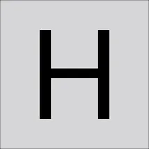 RZB Buchstabe "H" 99222.013.H