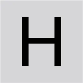 RZB Buchstabe "H" 99222.013.H