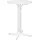 Royal Catering Stehtisch klappbar Bistrotisch Bistro Tisch Bartisch, Gastro rund Ø 80 cm weiß