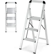 Costway Trittleiter 3 Stufen