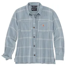 CARHARTT Rugged Flex Loose Fit Midweight Flanne Blau XL