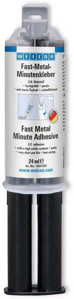 Fast-Metal Minutenkleber - grau
