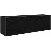 vidaXL Bad-Wandschrank 100 x 25 x 30 cm Schwarz