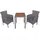 deluke TRINE Set 3-tlg. Hellbraun