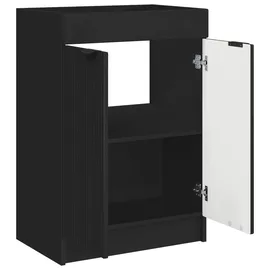 vidaXL Badezimmerschrank, Badezimmerschrank (37.50 x 37,5 x 81 cm