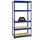 Proregal Schwerlastregal Metall 180x90x45 cm blau