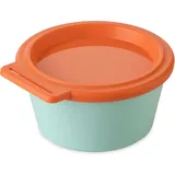 Koziol Nora Box rund grün-orange 25,0 cl