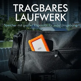 LaCie Rugged 4 TB USB 3.0 orange/silber STFR4000800