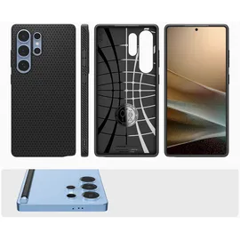 SPIGEN Galaxy S25 Ultra Liquid Air Hülle schwarz