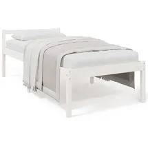 vidaXL Seniorenbett 75 x 190 cm Weiß