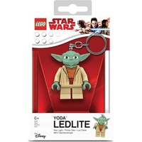 Euromic Euromic, Schlüsselanhänger, LEGO - Keychain w/LED Star Wars - Yoda (4005036-LGL-KE11H), Braun, Grün