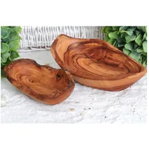 D.O.M. Die Olivenholz Manufaktur Schale rustikal 12-14 cm)