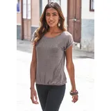 LASCANA Kurzarmshirt Mehrfarbig 32/34