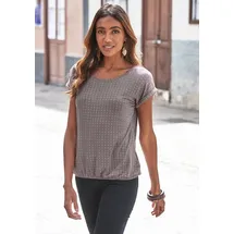 LASCANA Kurzarmshirt Mehrfarbig 32/34