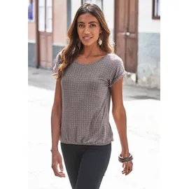 LASCANA Kurzarmshirt Mehrfarbig 32/34