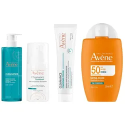 Avène Cleanance Set: Reinigung, Pflege & UV-Schutz