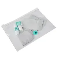 Topmatic® Gleitverschlussbeutel transparent/weiß 70 my, 1 St.
