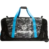 Eishockeytasche mit Rollen Warrior  Q20 Camo/Blue Junior - Camo,Blau