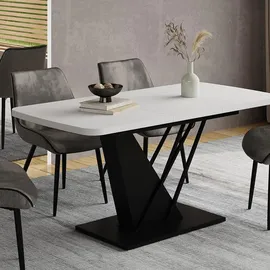 Vicco Fenaro 120 x 77,4 x 80 cm Weiß/Schwarz