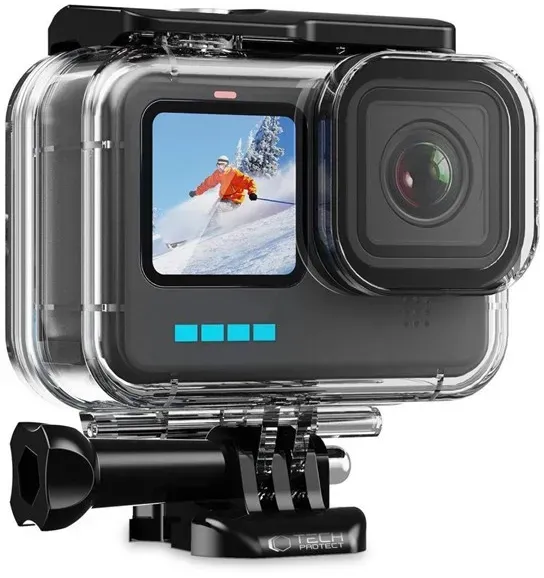 GA200 Waterproof Case for GoPro Hero 9 / 10 / 11 / 12 - Transparent