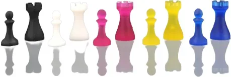 BASF Ultracur3D Color Kit - 0,5kg, Farbe: 04 Magenta