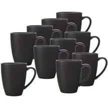 Maxwell & Williams Kaffeetasse 0,4 l Schwarz 4 St.