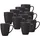 Maxwell & Williams Kaffeetasse 0,4 l Schwarz 4 St.