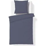 FLEURESSE Aveiro Gestreift Blau 135 x 200 cm + 80 x 80 cm