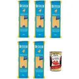 De Cecco Spaghettoni N.412, 100% Italienisch Pasta Nudeln 5x 500g+Polpa 400g