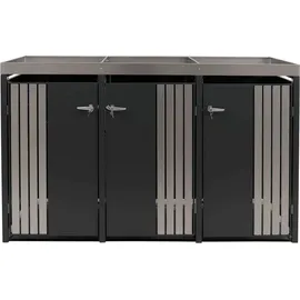 MCW Mülltonnenverkleidung O67 125 x 84 cm anthrazit