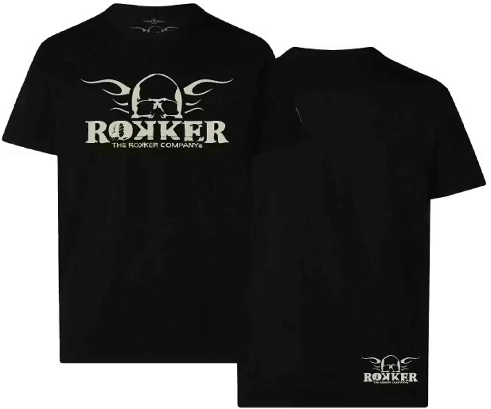 Rokker Logo T-Shirt, Größe 2XL für Männer