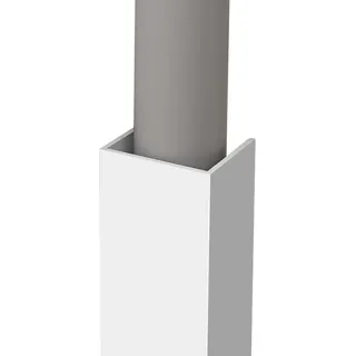 PVC-Rohr-Verdecker für Wand, 50,8 cm, 61 cm, 74,9 cm, 94,5 cm, 129,9 cm, 129,9 cm, 129,9 cm, 129,9 cm, 129,4 cm, 129,4 cm, 129,9 cm, 129,9 cm, 129,