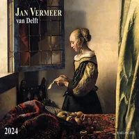 Tushita paperart Jan Vermeer van Delft 2024: Kalender 2024