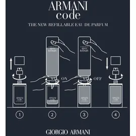 Giorgio Armani Code Homme Eau de Parfum refillable 125 ml