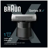 Braun Ersatzscherkopf Series X XT20 schwarz 1 St.