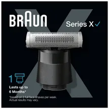 Braun Ersatzscherkopf Series X XT20 schwarz 1 St.