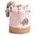 Hti-Living Aufbewahrungskorb Elefant 30 x 30 x 29 cm rosa