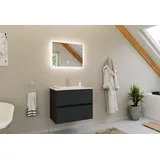 magnolia home Taifun 2-tlg. Grafit