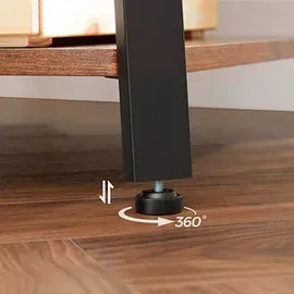 VASAGLE Garderobenständer LCR80X Braun