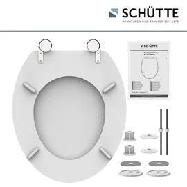 Schütte Holzkern WC-Sitz WHITE