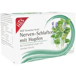 H&S Nerven- und Schlaftee mit Hopfen Fil 20X1,5 g