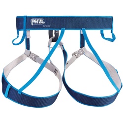 Petzl Tour Klettergurt (Gr. S/M), S-M - blau