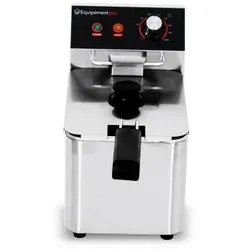 Profi-Fritteuse 4L – 2500W – Edelstahl – kompakt & leistungsstark – Equipementpro