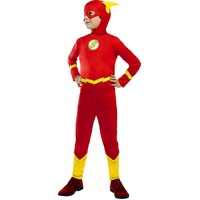 Funidelia | Flash Kostüm 100% OFFIZIELLE für Jungen Größe 7-9 Jahre Superhelden, DC Comics, Liga de la Justicia - Farben: Bunt, Zubehör für Kostüm - Lustige Kostüme für deine Partys